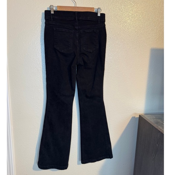 SPANX Jeans Women Med Black Bootcut Pull On Stretch Casual Everyday Wear Western - Picture 4 of 8